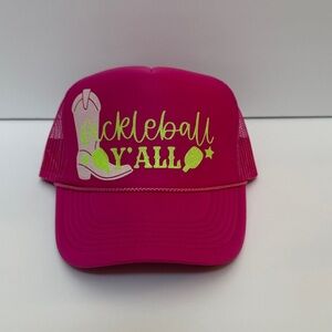 Pink Pickleball Y'all Women's Hat
